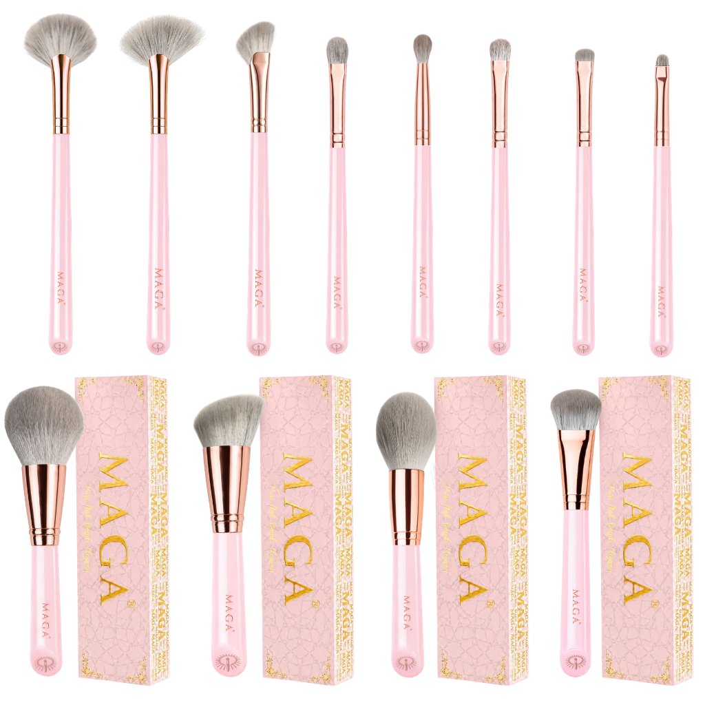 MAGA SIGNATURE PINK – Khi Một Bộ Cọ Đủ Sức Đi Cùng Cả Layout Makeup